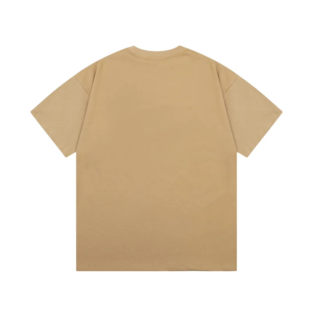 BURBERRY 🪡 Logo Classic ， Retro Same Style T 260 Versatile : Khaki Size：XS~L